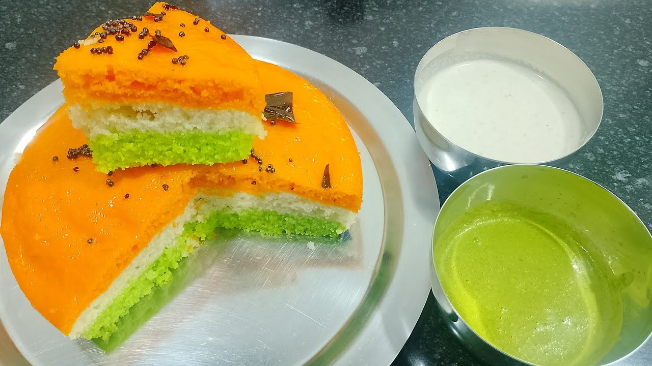 नए तरीके से बनाएं बहुत ही स्वादिष्ट तिरंगा ढोकला रेसिपी । Tiranga Dhokala Recipe |
