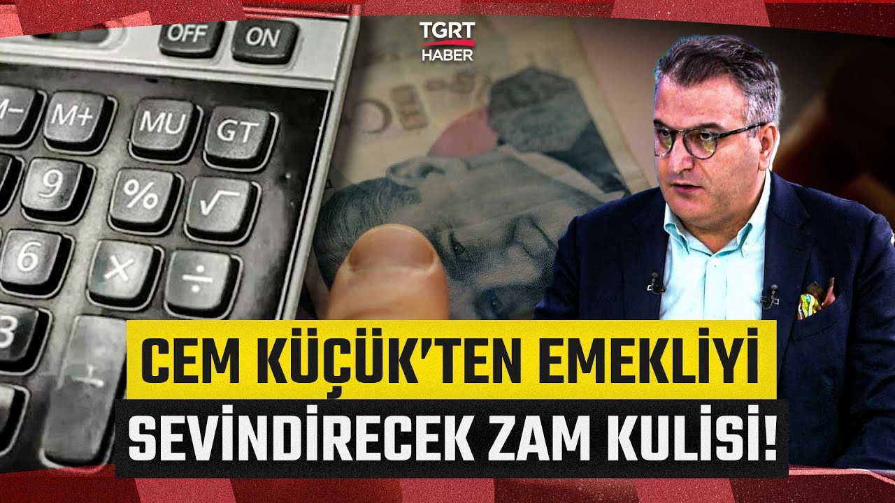 Emekliyi Sevindirecek Zam Haberi! Cem K&uuml;&ccedil;&uuml;k &Ccedil;arpıcı Emekli Maaşı Kulisini Paylaştı - TGRT Haber