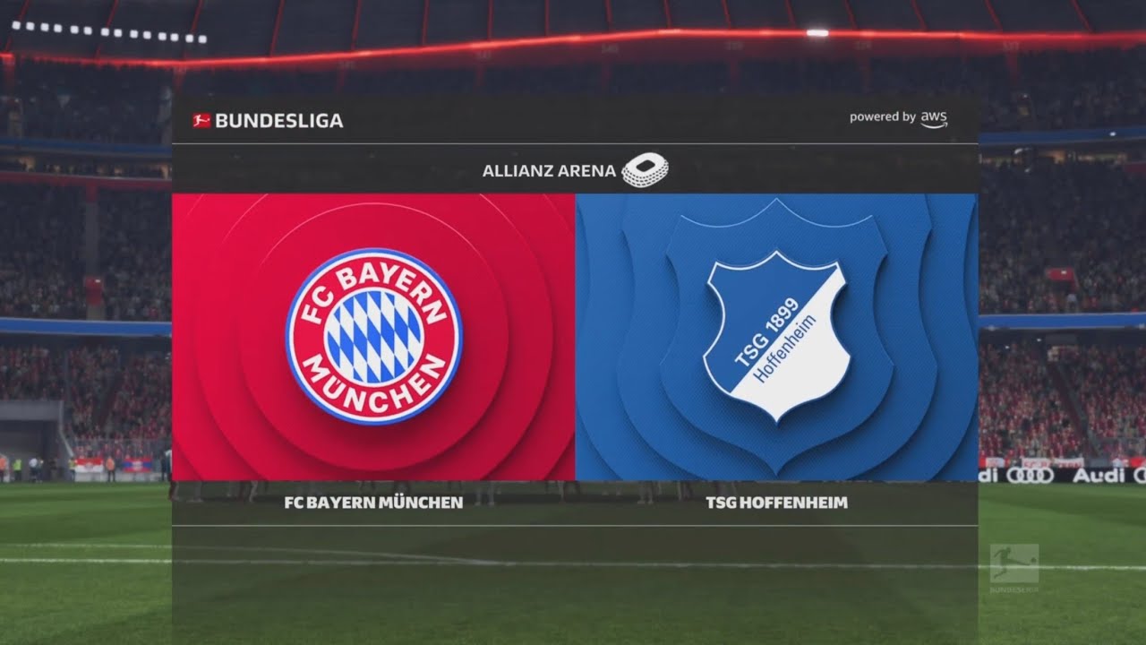 EA Sports FC 26: FC Bayern Munich vs Hoffenheim (Bundesliga) (PS5 slim)