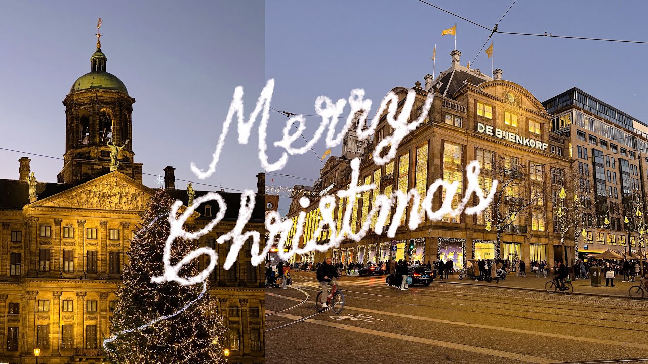 Amsterdam’s Christmas Lights, Last Thrift Haul and Christmas Grocery Run | Karen Faith Vlogs