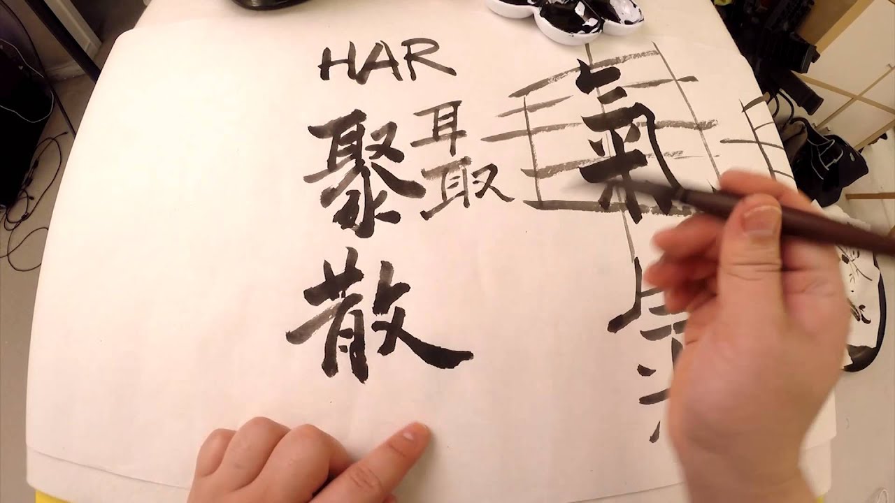 Easy Chinese Calligraphy - Secret to Chinese Characters, and Literacy Structures