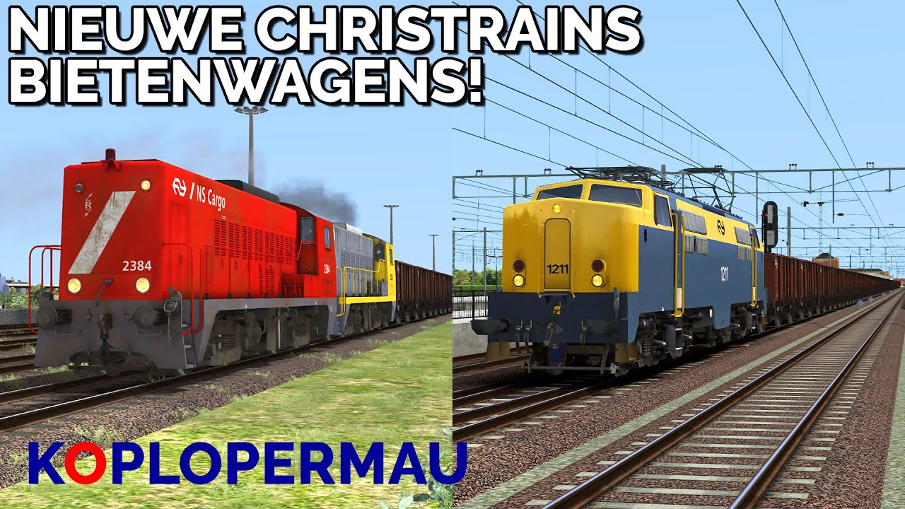 Train Simulator 2021: Gloednieuwe Bietenwagens van ChrisTrains met de NS Cargo 2384 en NS1211!