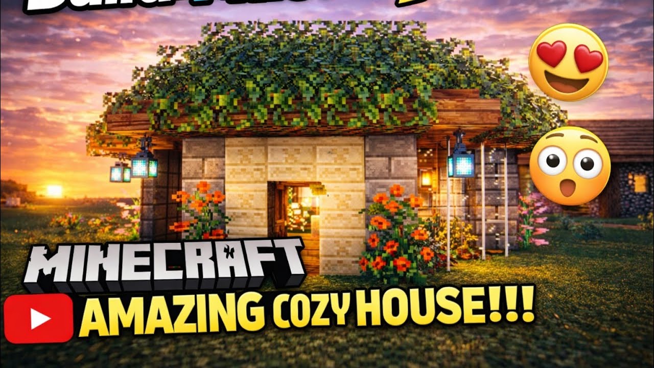 Small Cozy House Tutorial in Minecraft