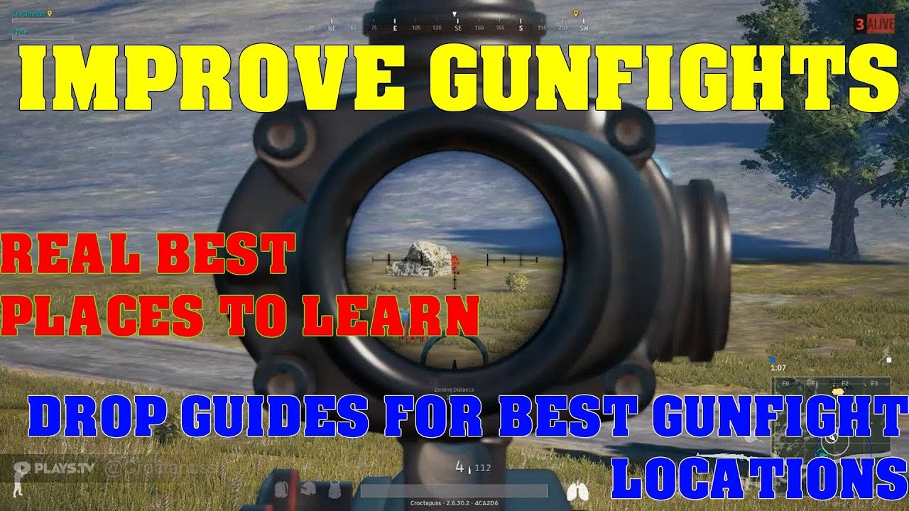 How To Get Better at GunFights Xbox One X/PS4 - PUBG Personal Trainer Ep 12