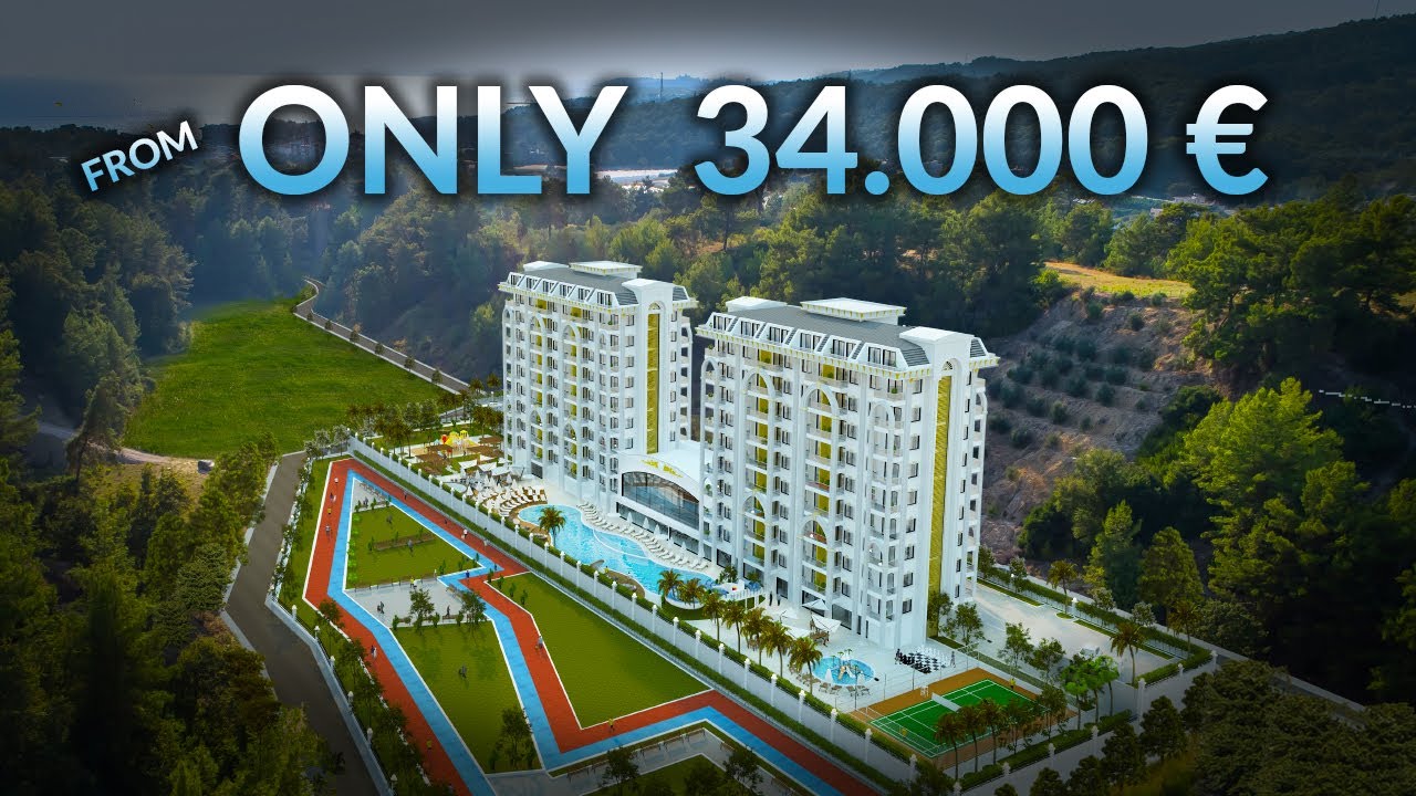 Apartments for sale in ALANYA Turkey from 34.000&euro;! (New 5 star Hotel Concept Project! )
