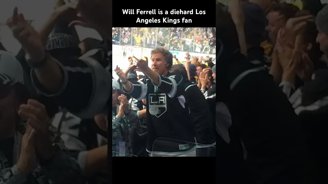Will Ferrell is a diehard Los Angeles Kings fan 