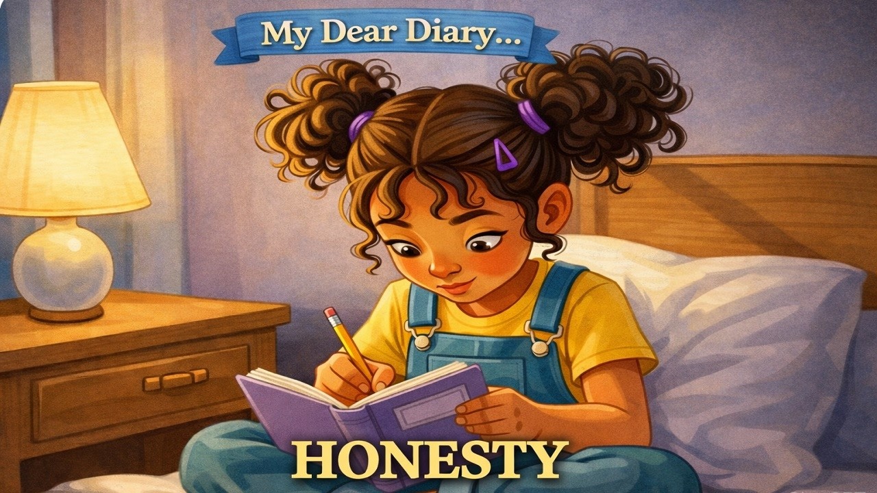 The Scribble That Wasn't a Mistake | A Diary About Honesty & Integrity 📓