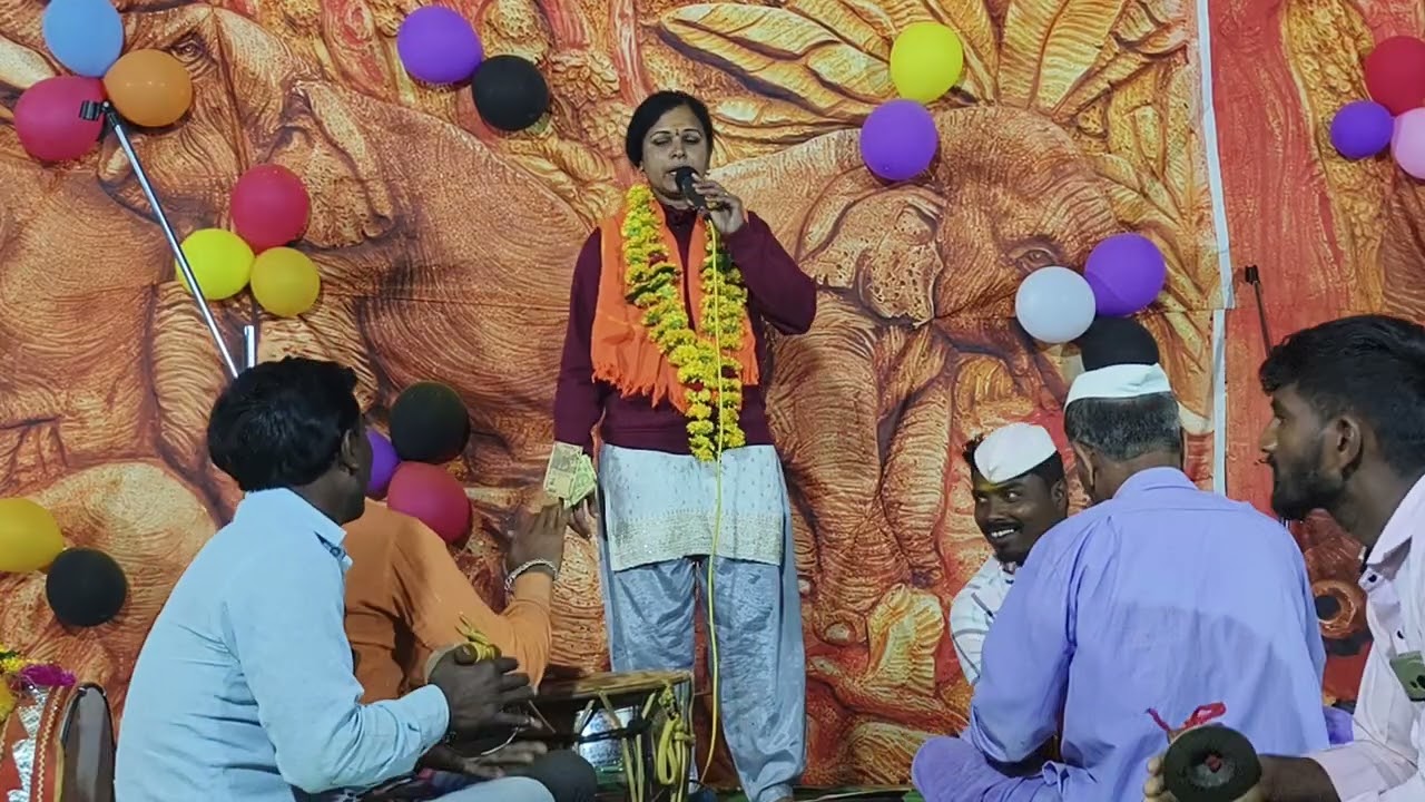 ಶಾಂತಾ ಹಡಲಗೆರಿ ಡೊಳ್ಳಿನ ಪದ // Shanta hadalagiri dholina pada #halappa_pujeri #dollinapada 