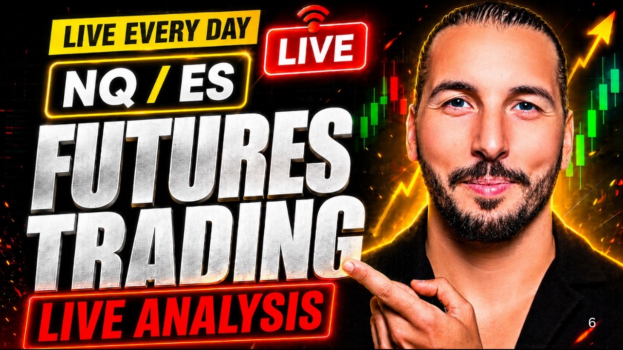 🔴 LIVE DAY TRADING Nasdaq Futures Scalping | NQ Order Flow + Price Action [July 30]
