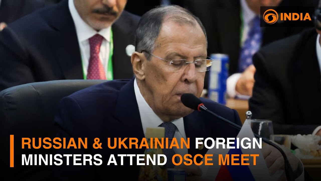 Russian and Ukrainian foreign ministers attend OSCE Ministerial Council in Malta
