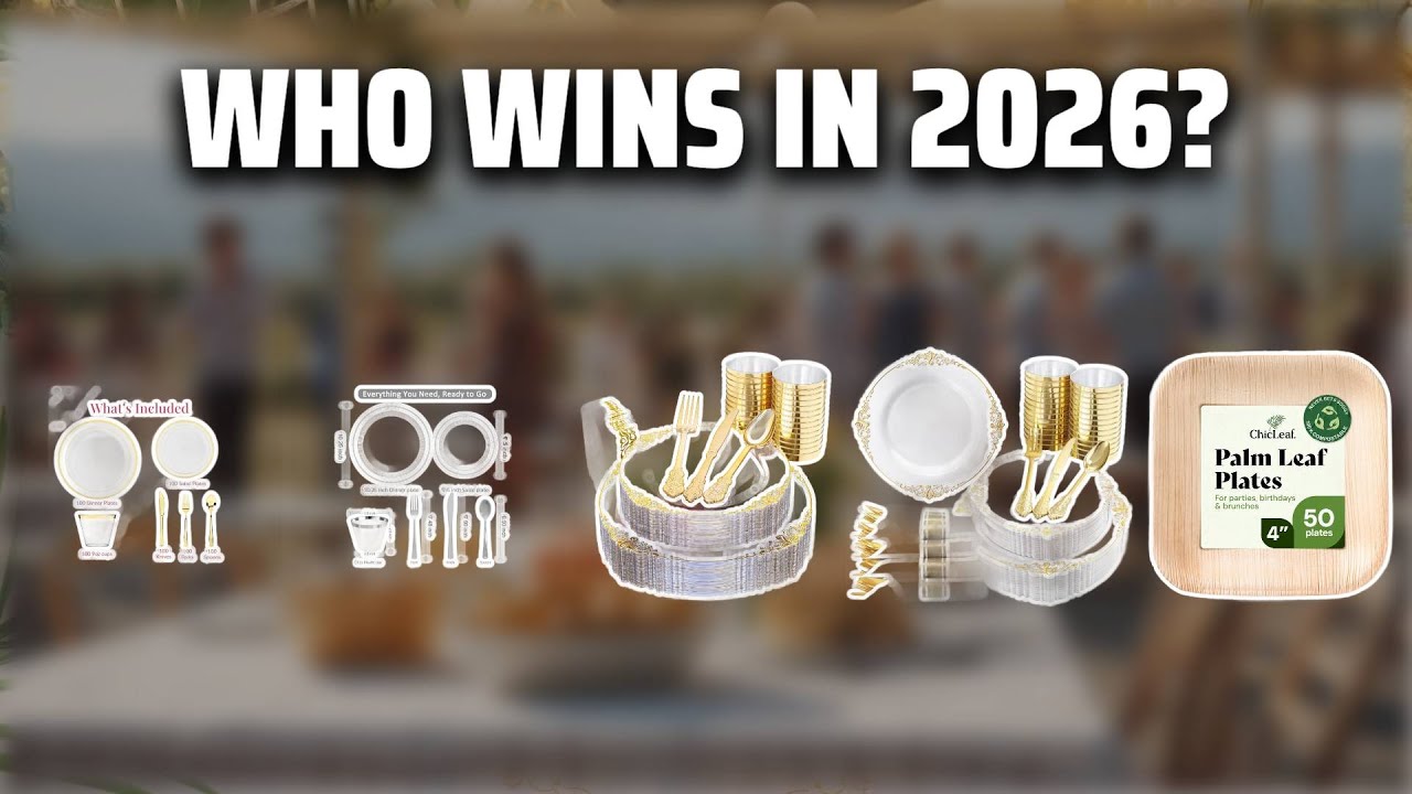 The Top 5 Best Party Plates in 2026 - Must Watch Before Buying!