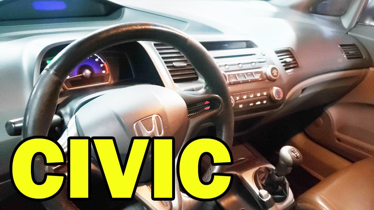 HONDA CIVIC LXS 2008  - INTERIOR E DETALHES