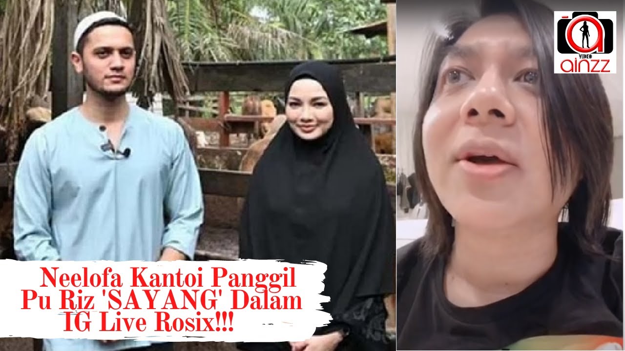 Sembang santai ROSIX bersama NEELOFA & PU RIZ