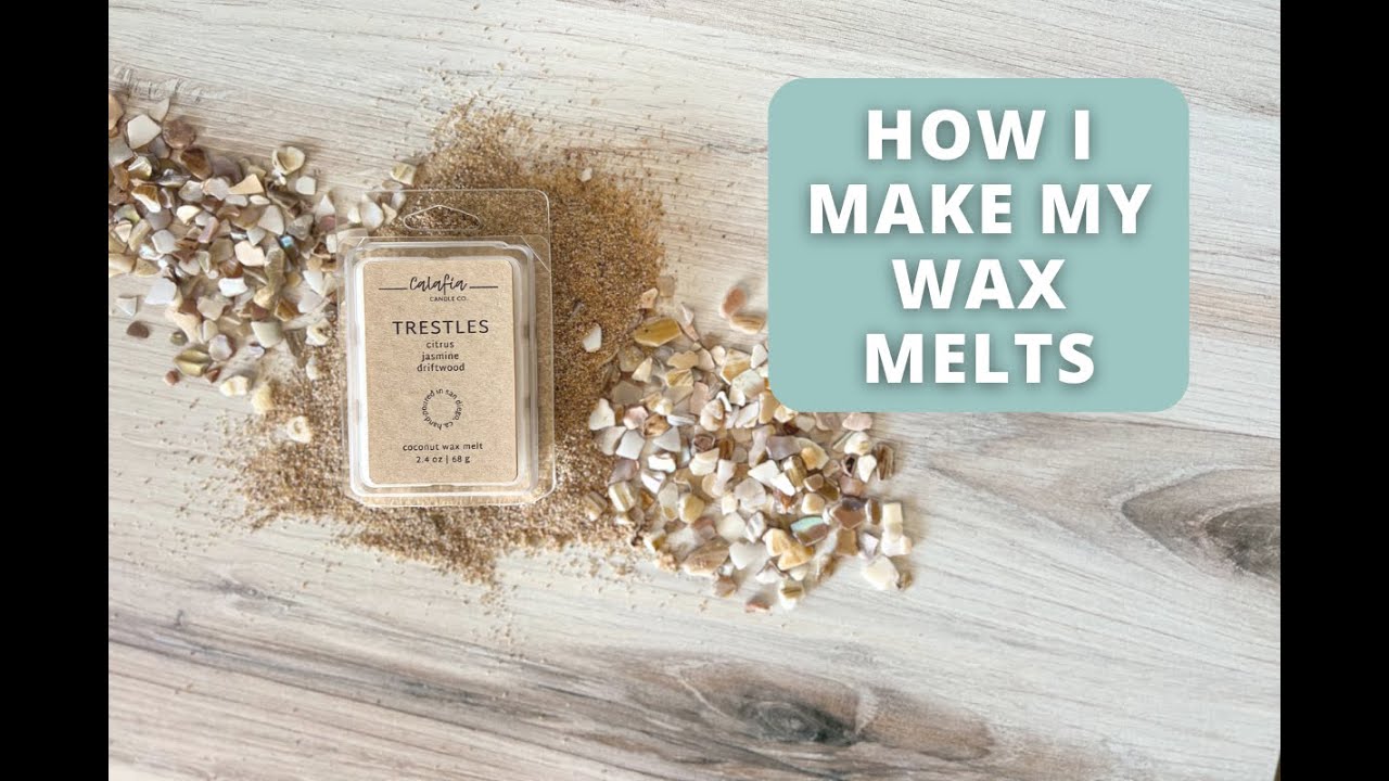 How I Make My Wax Melts Using Coconut Tart Wax C55
