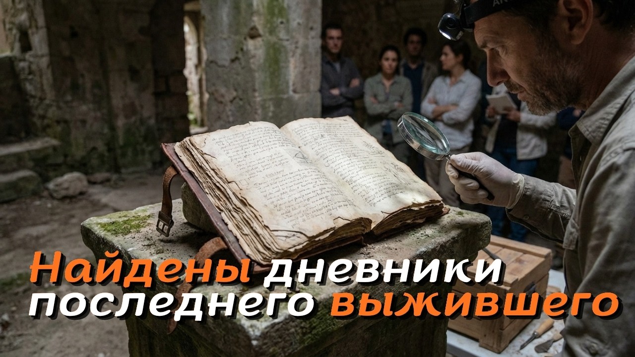 Исчезнувшая цивилизация: Найдены дневники последнего выжившего.