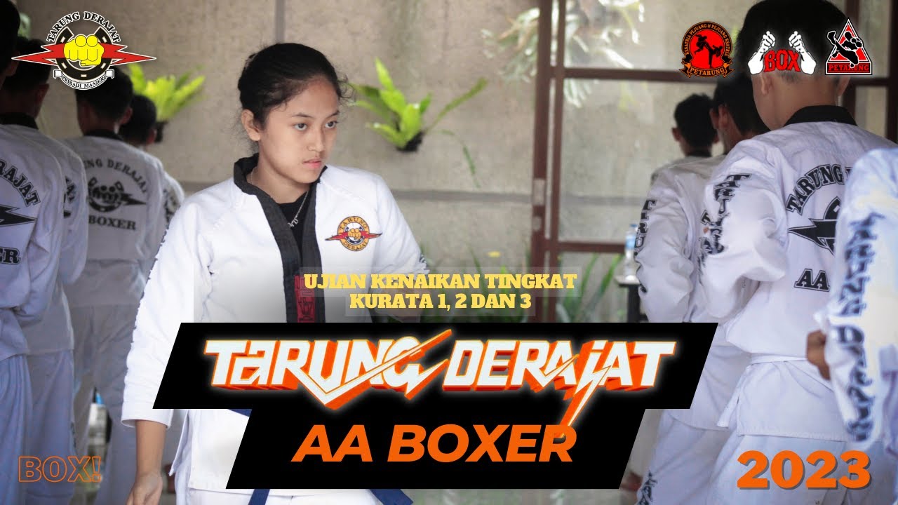 UKT Tarung Derajat AA Boxer ( Kurata 1,2 dan 3 ) Kawah Drajat.