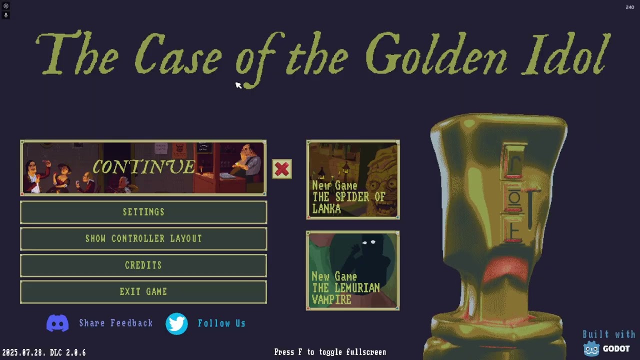 Case of the Golden Idol DLC - The Spider of Lanka Part 2