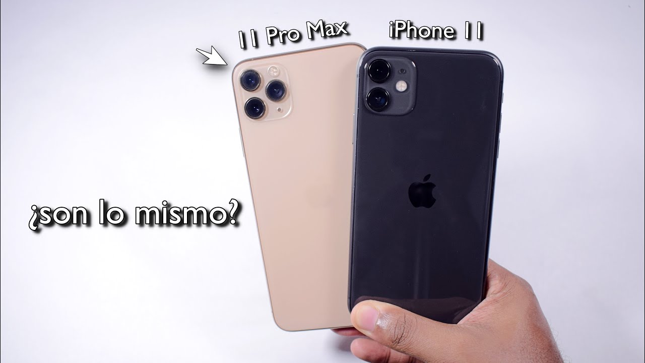 iPhone 11 vs iPhone 11 Pro Max COMPARACIÓN en 2023 🔥 ¿cuáles son sus DIFERENCIAS? - RUBEN TECH !