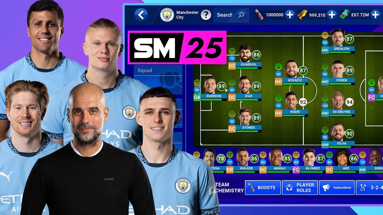Soccer Manager 2025 Gameplay Android
