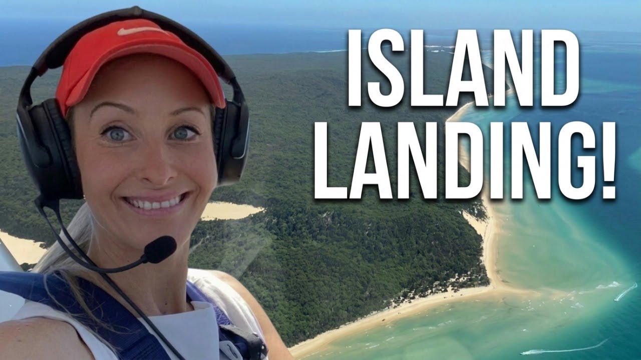 Landing My Light Sport Aircraft on an Island! 🏝️🛩️