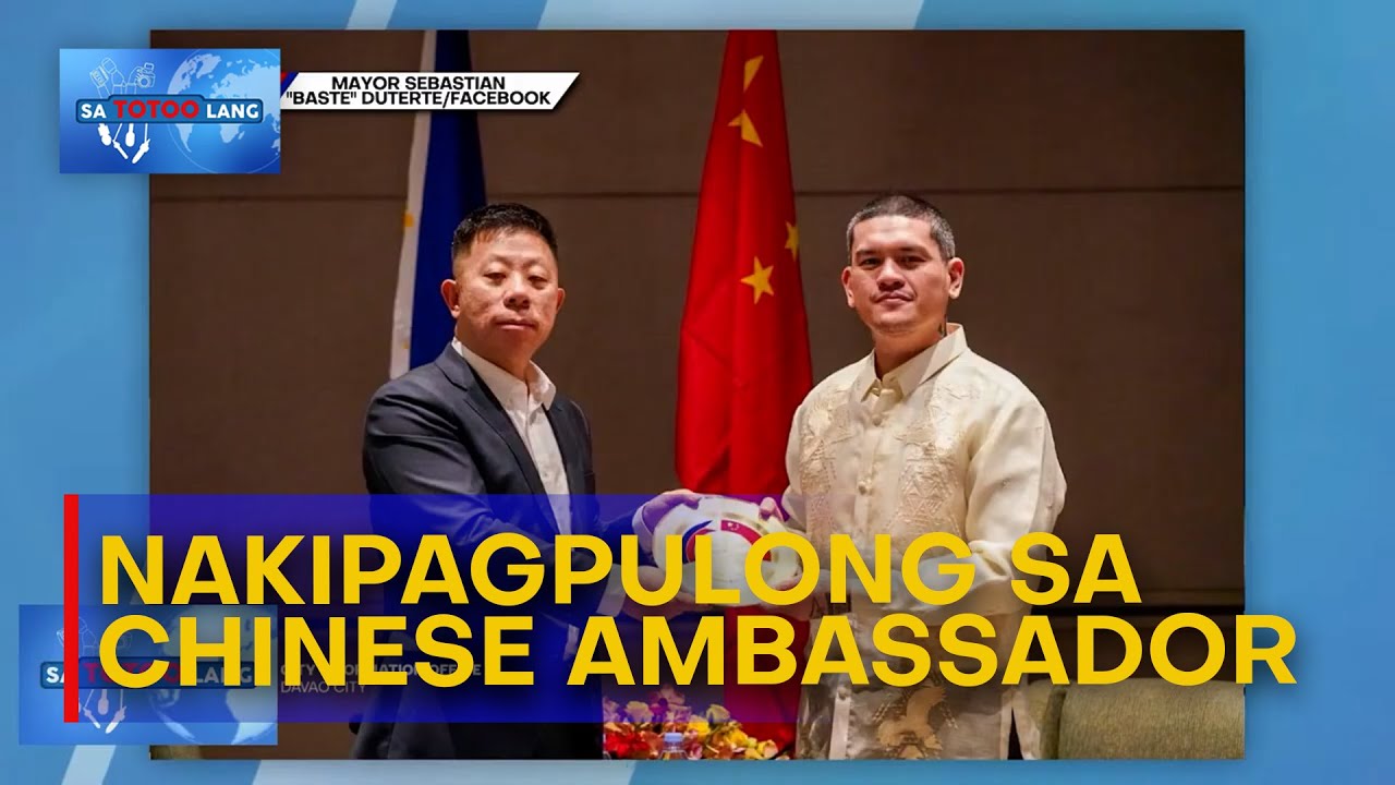 Chinese Amb. Jing Quan, nakipagkita kay Mayor Baste Duterte, Gov. Baricuatro at Mayor Archival