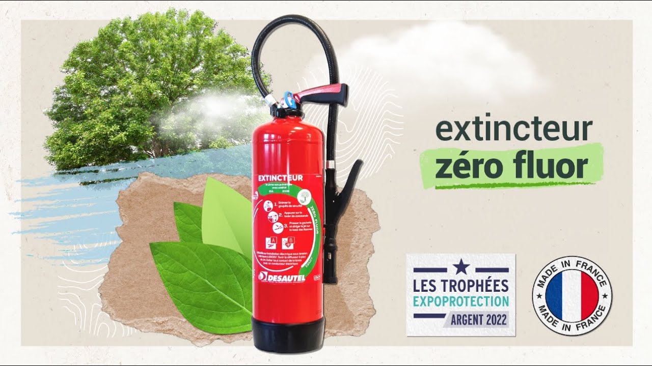 Extincteur Zéro Fluor - Desautel
