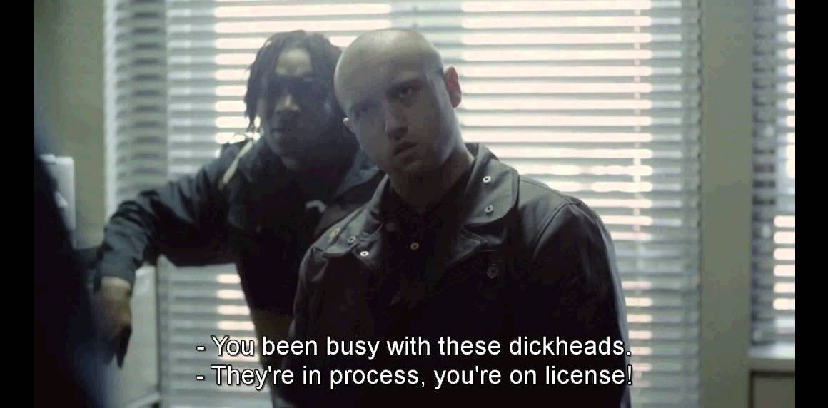 Offender (2012)  CCTV Dickhead Scene