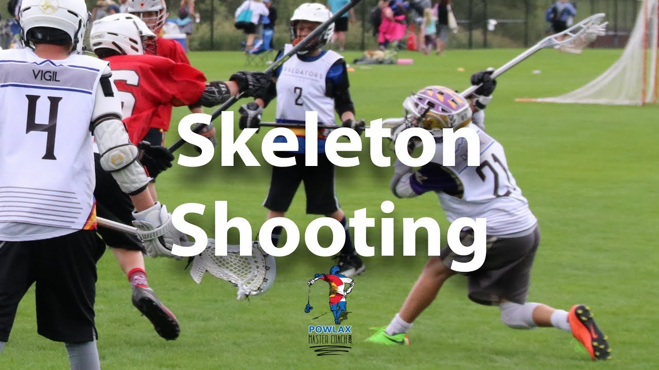 Skeleton Shooting Drill | Lacrosse | POWLAX
