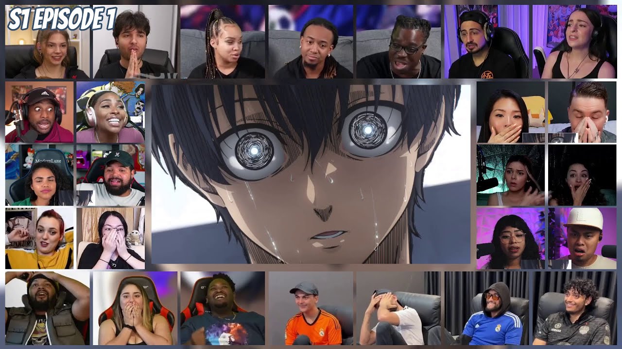 Blue Lock Season 1 Episode 1 Reaction Mashup
