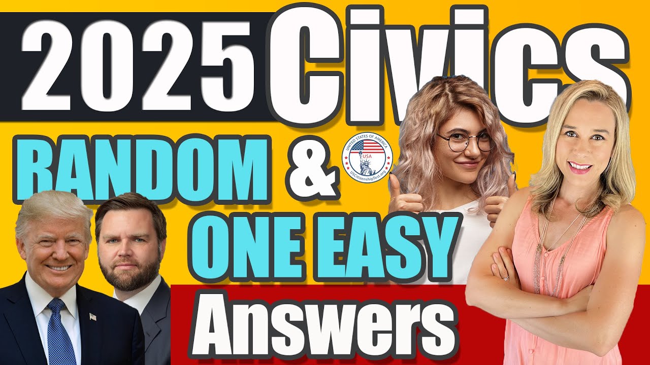 100 civics questions ONE EASY answers US Citizenship | 2008 Civics Test | Officer Chelsea v1R1