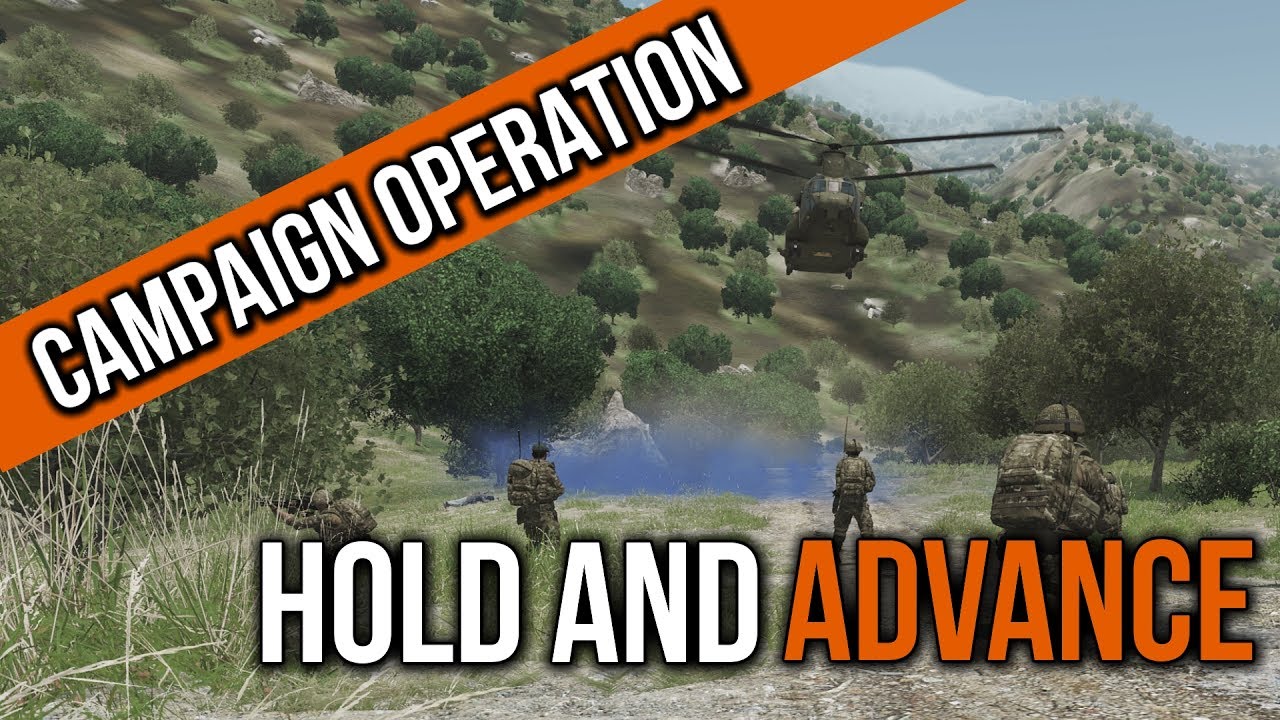 3CB ArmA 3: Hold and advance