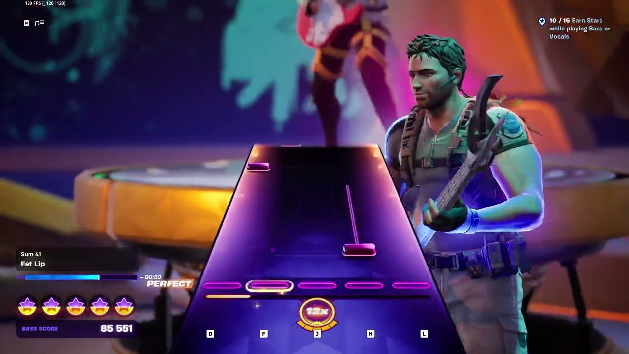 [Fortnite Festival] Sum 41 - Fat Lip (Expert Bass Flawless)