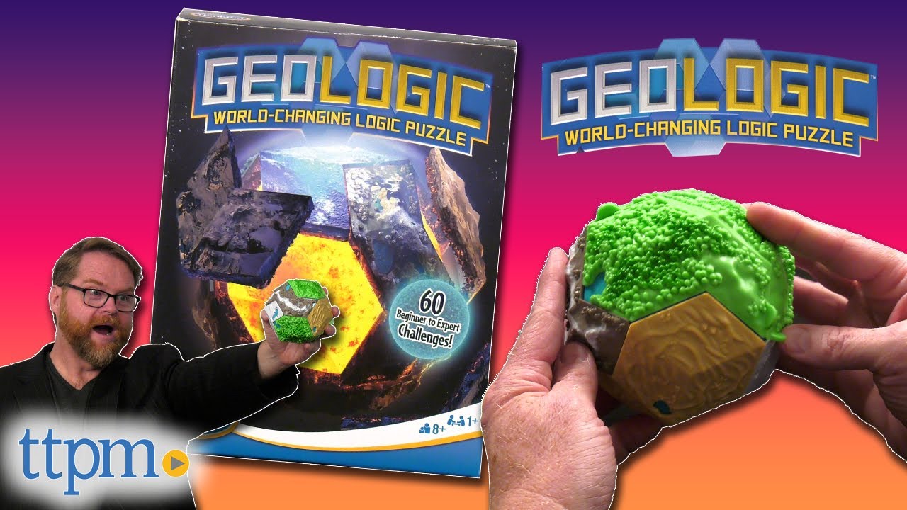 Geologic World Changing Logic Puzzle from ThinkFun Instructions + Review!