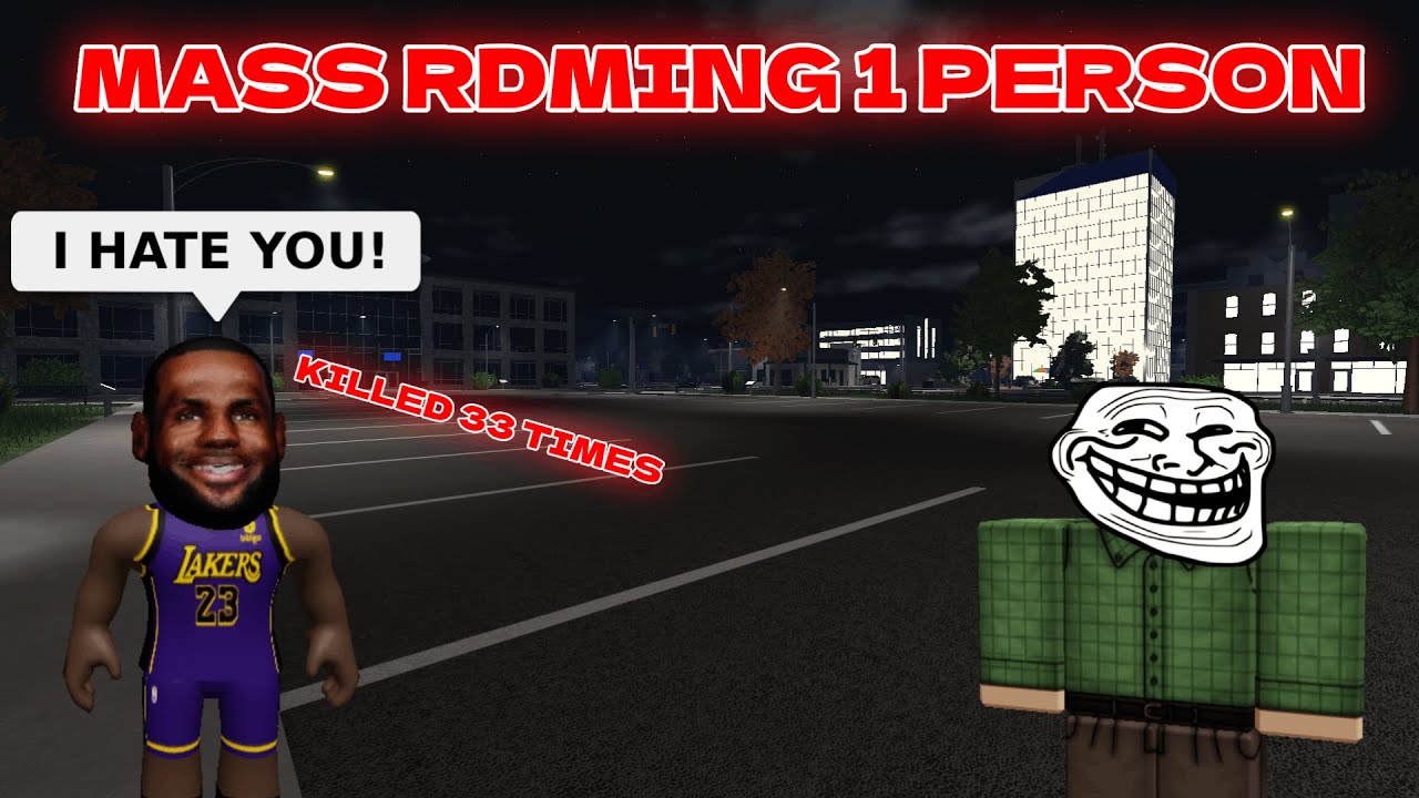 MASS RDMING A SINGLE PERSON IN ERLC