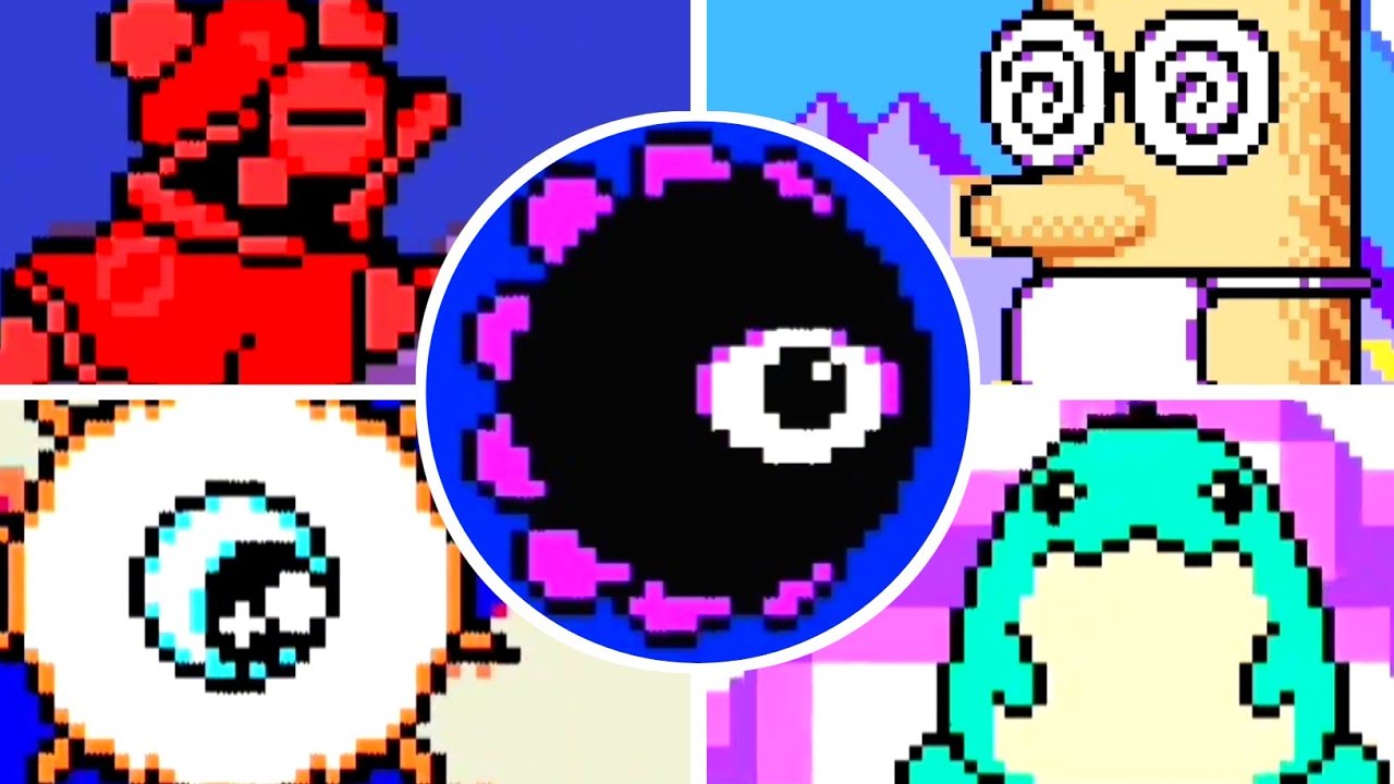 Kirby’s Dream Land 2 DX - All Bosses + Ending