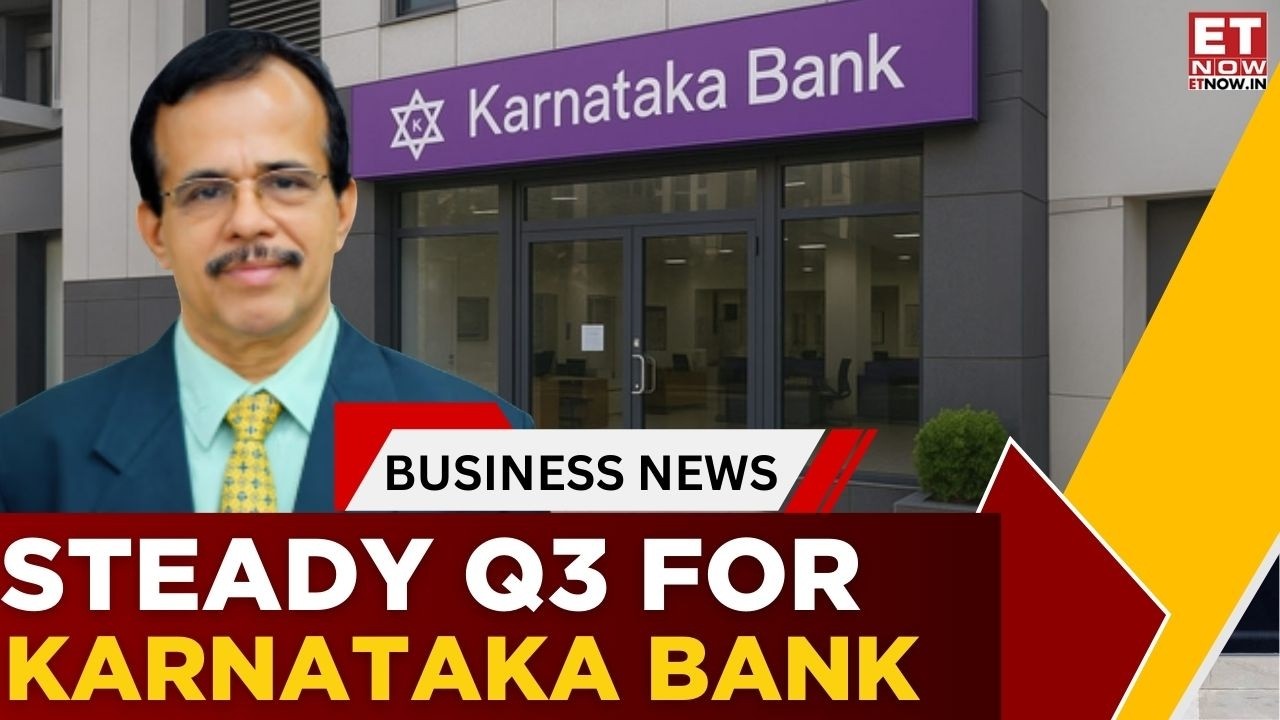 Karnataka Bank Q3 Net Up 2.54% At ₹290.79 Crore | Raghavendra S Bhat | Business News | ET Now
