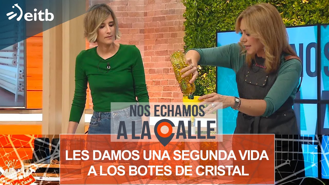 Les damos una segunda vida a los botes de cristal con Yolanda Alzola