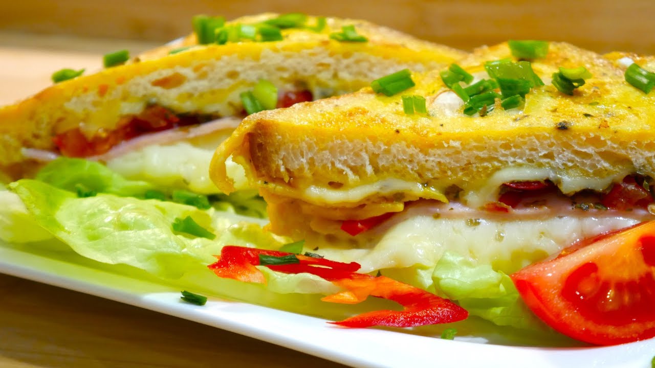 Szybkie śniadanie, tosty z patelni. Pogadanka u Beci.