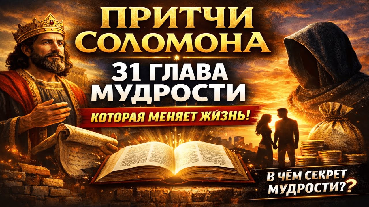 Притчи Соломона: 31 глава мудрости, которая меняет жизнь | Библия простыми словами