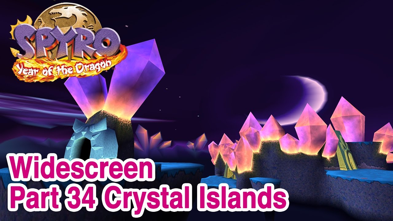 Spyro 3 - Part 34: Crystal Islands | [HD] [PS1] [Widescreen Hack]