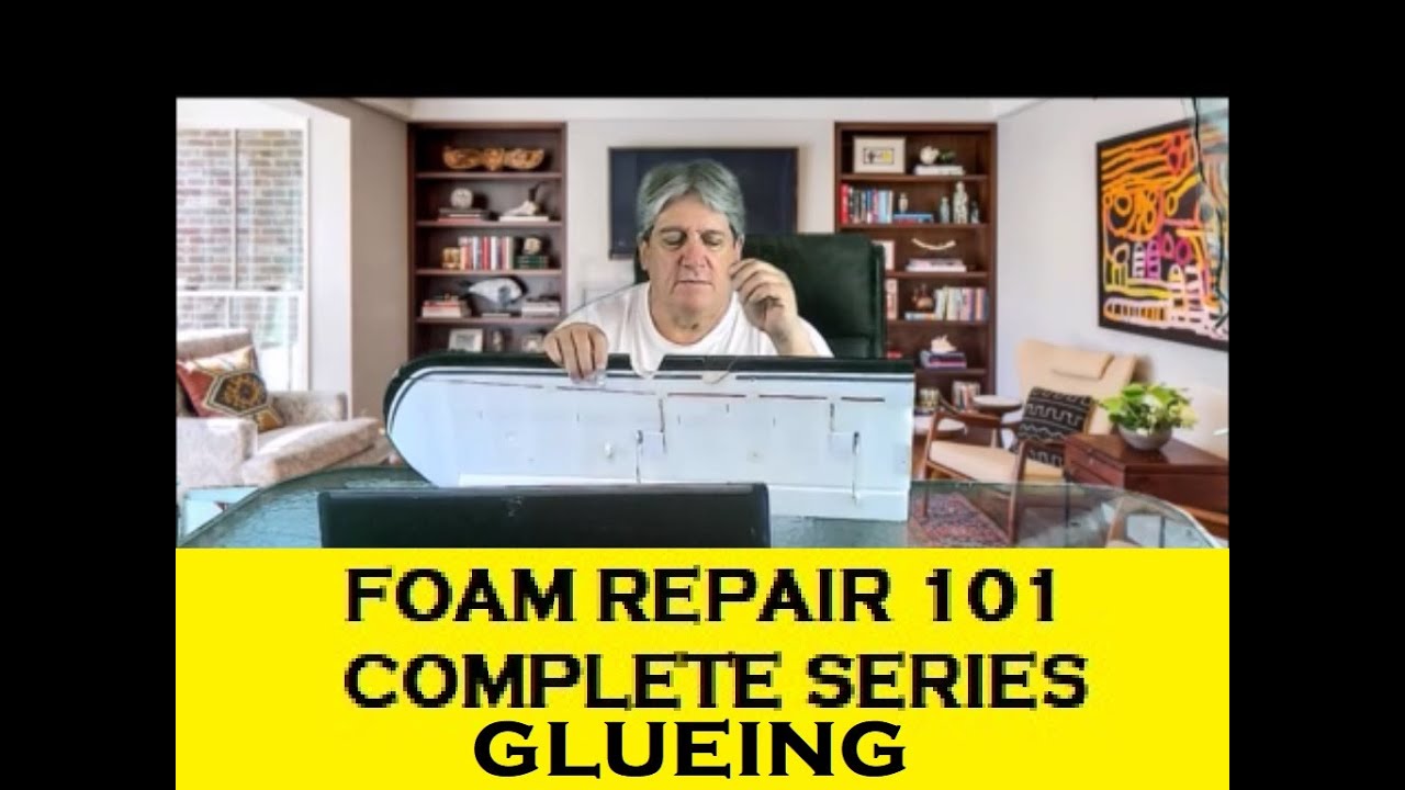 FOAM REPAIR 101 EPOXY , GORILLA GLUE , FOAM TAC , STEAMING , HANGER RASH . COMPLETE SERIES *GLUEING*