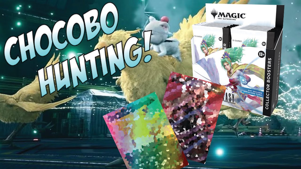 Chocobo Hunt Begins! 🐥 Final Fantasy Collector Booster Box Opening