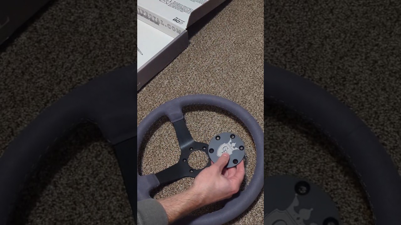 Hub adapter redrill for Grip Royal steering wheel