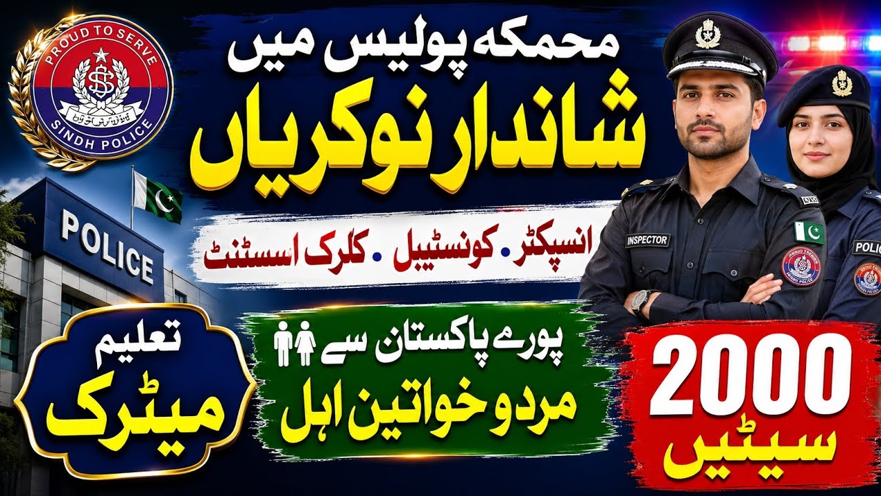 Police Jobs 2026 | Islamabad Police Jobs 2026 | Punjab Police Constable Jobs | Apply Online 