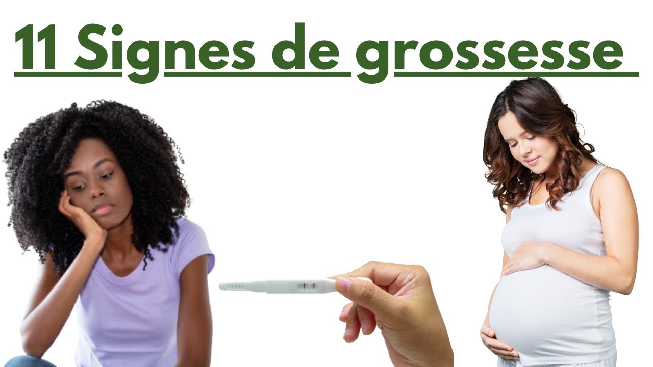 11 PREMIÈRS SYMPTÔMES de GROSSESSE