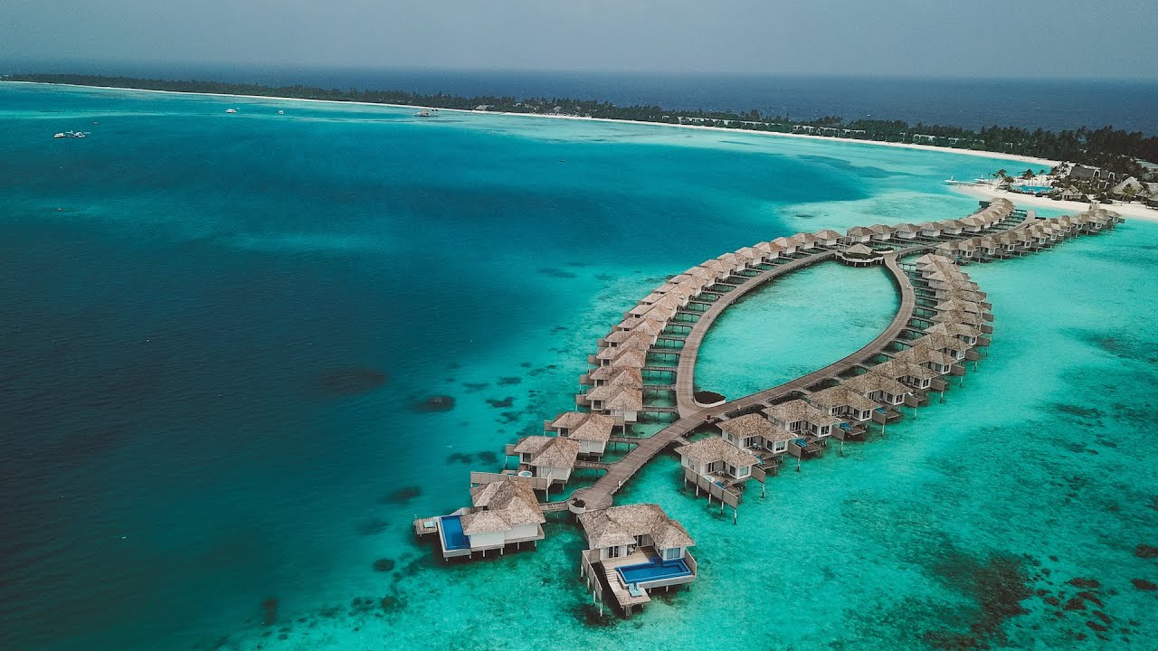 Kandima Maldives New Year Eve 2018 Paradise Malediwy 4K Drone