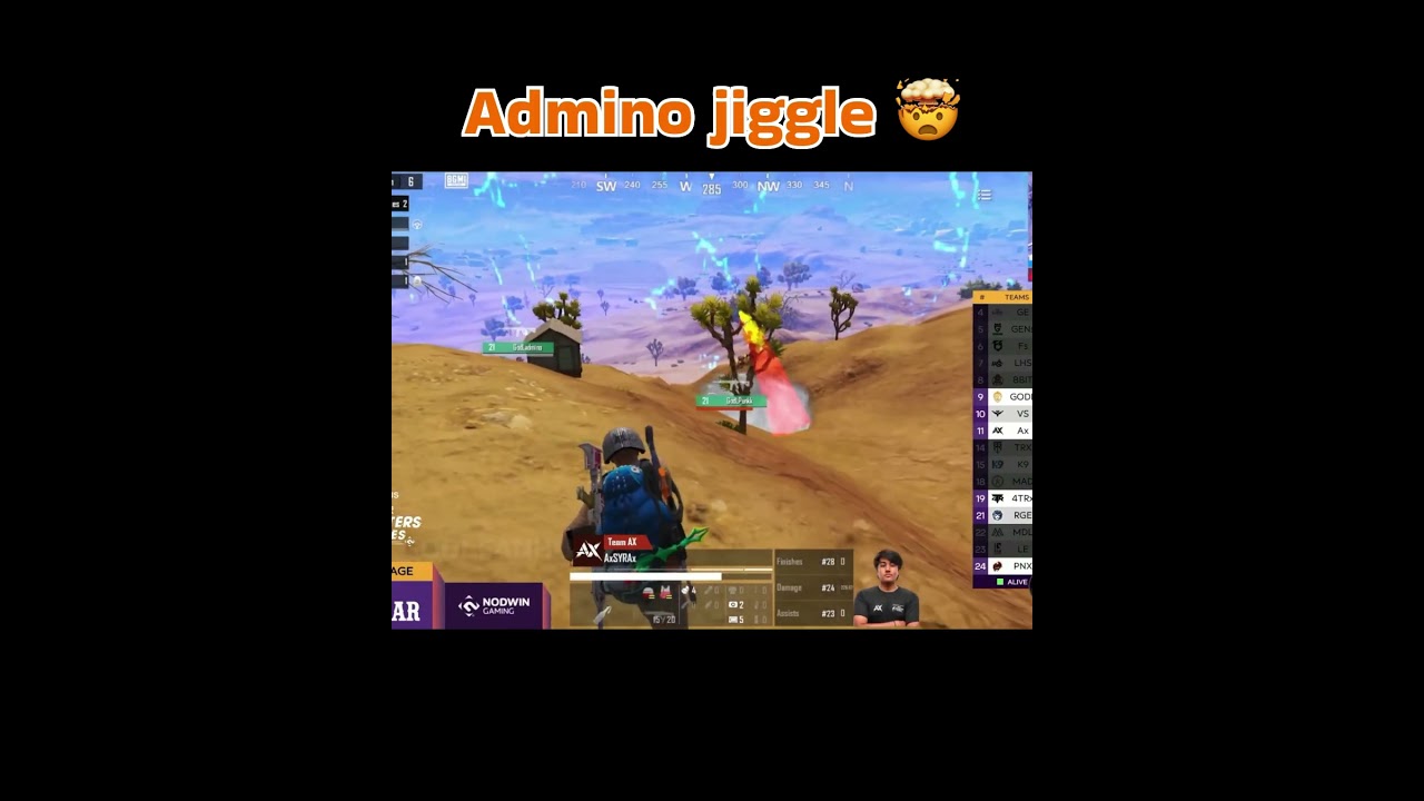 Admino jiggle 💀 #godlike