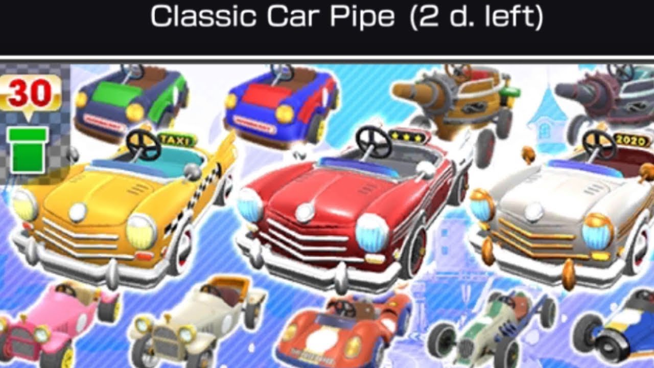 PIPE PULLS | I spent 495 rubies on the CLASSIC CAR PIPE | Mario Kart Tour
