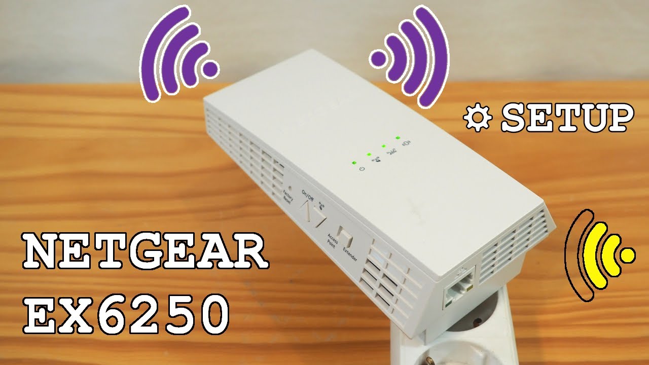 Netgear EX6250 Wi-Fi extender dual band • Unboxing, installation, configuration and test