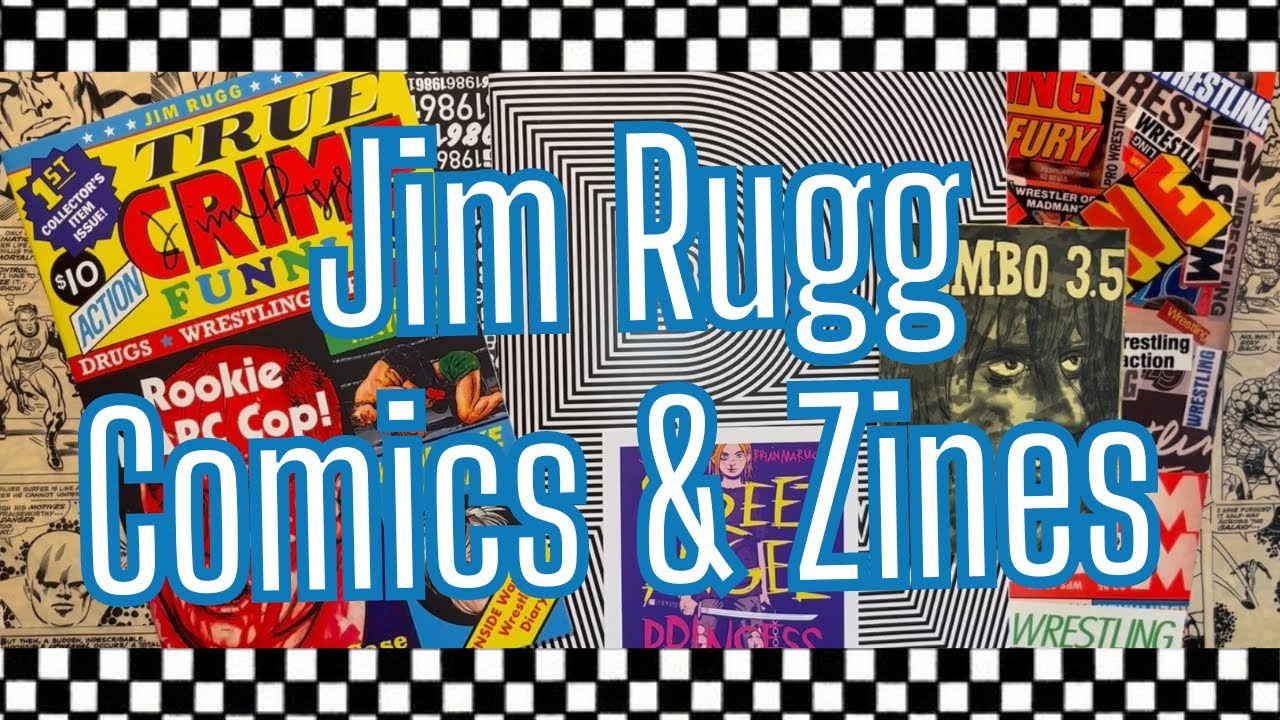 Jim Rugg Comic and Zines! Cartoonist Kayfabe! Street Angel! Pro Wrestling! Rambo 3.5!